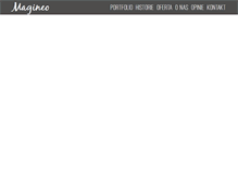 Tablet Screenshot of magineo.pl